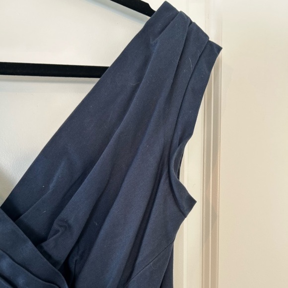 Modcloth Emily and Fin Keener Postures Midi Dress in Navy (small) - Picture 4 of 9